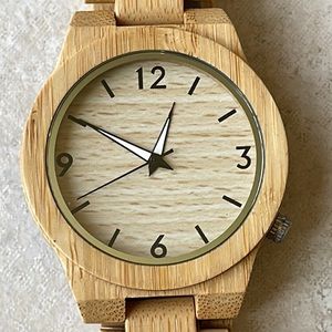 WOOD watch for men battery hand crafted